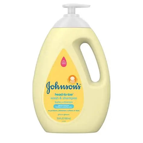 Johnson's Head-to-toe Wash and Shampoo 1000ml