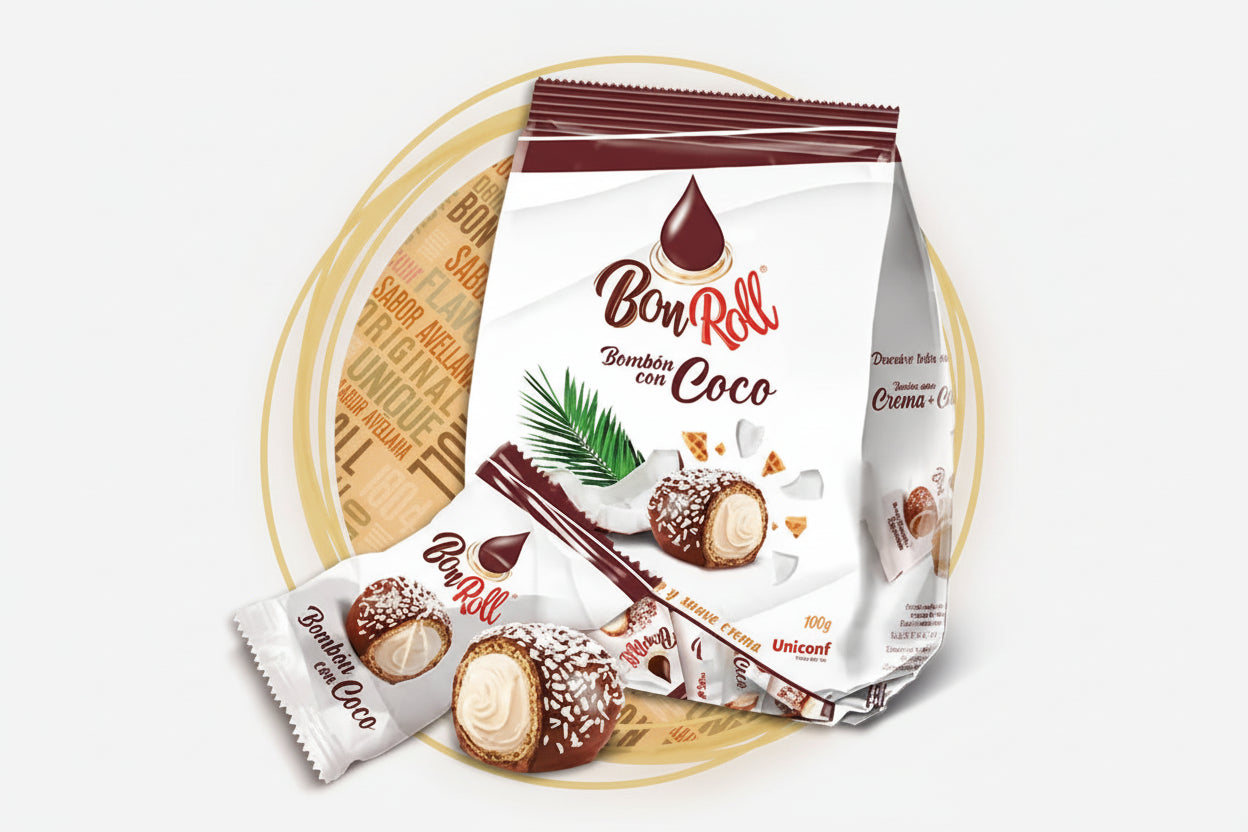 Bon Roll Bombon con Coco 100g