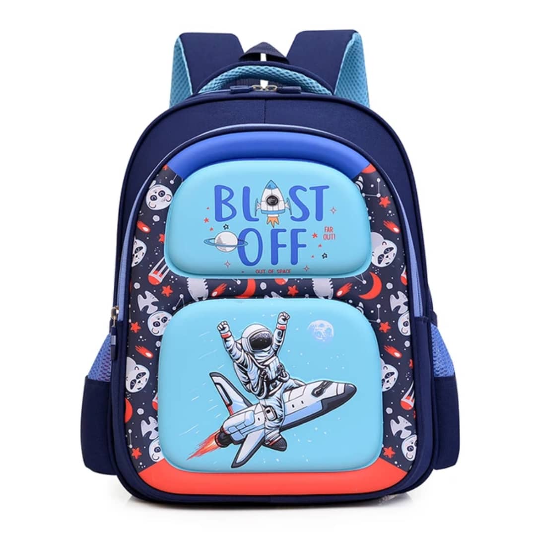 Cartoon Kids Backpack+ Free Color Pencil