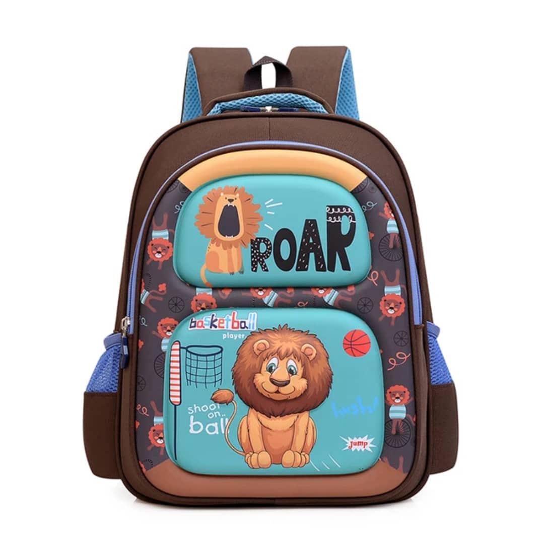 Cartoon Kids Backpack+ Free Color Pencil