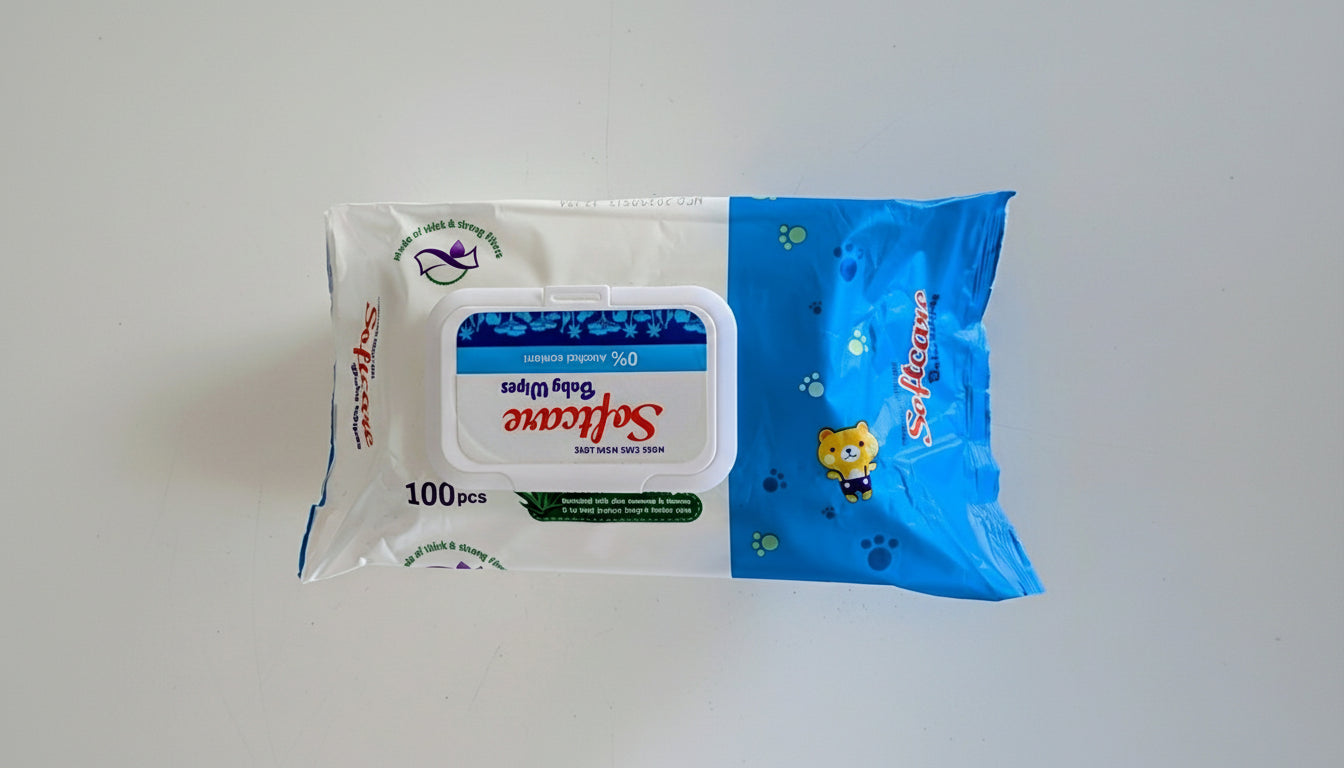 Softcare Baby Wipes 100pcs