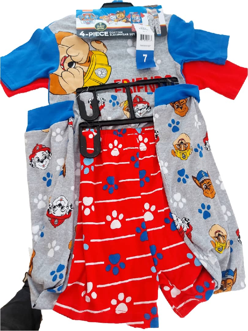 paw patrol kids shirt 6-7 years mixed - kids fashion product photo