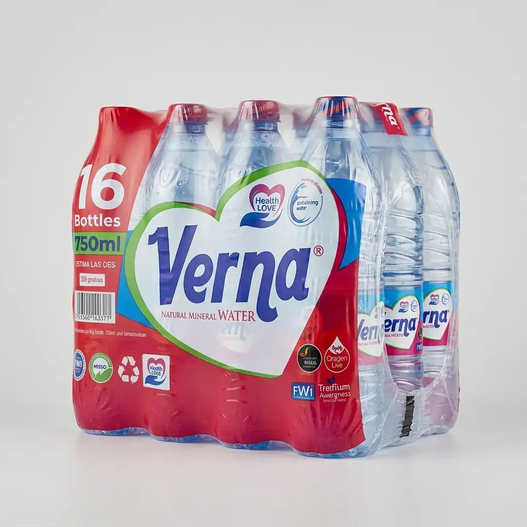 Verna Water Pack (750ml x 16)