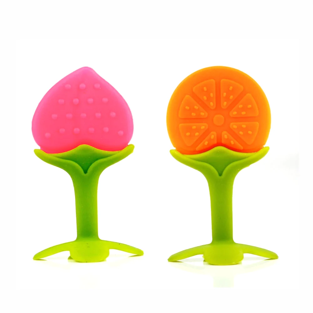 Silicone Fruit Shape Baby Teether