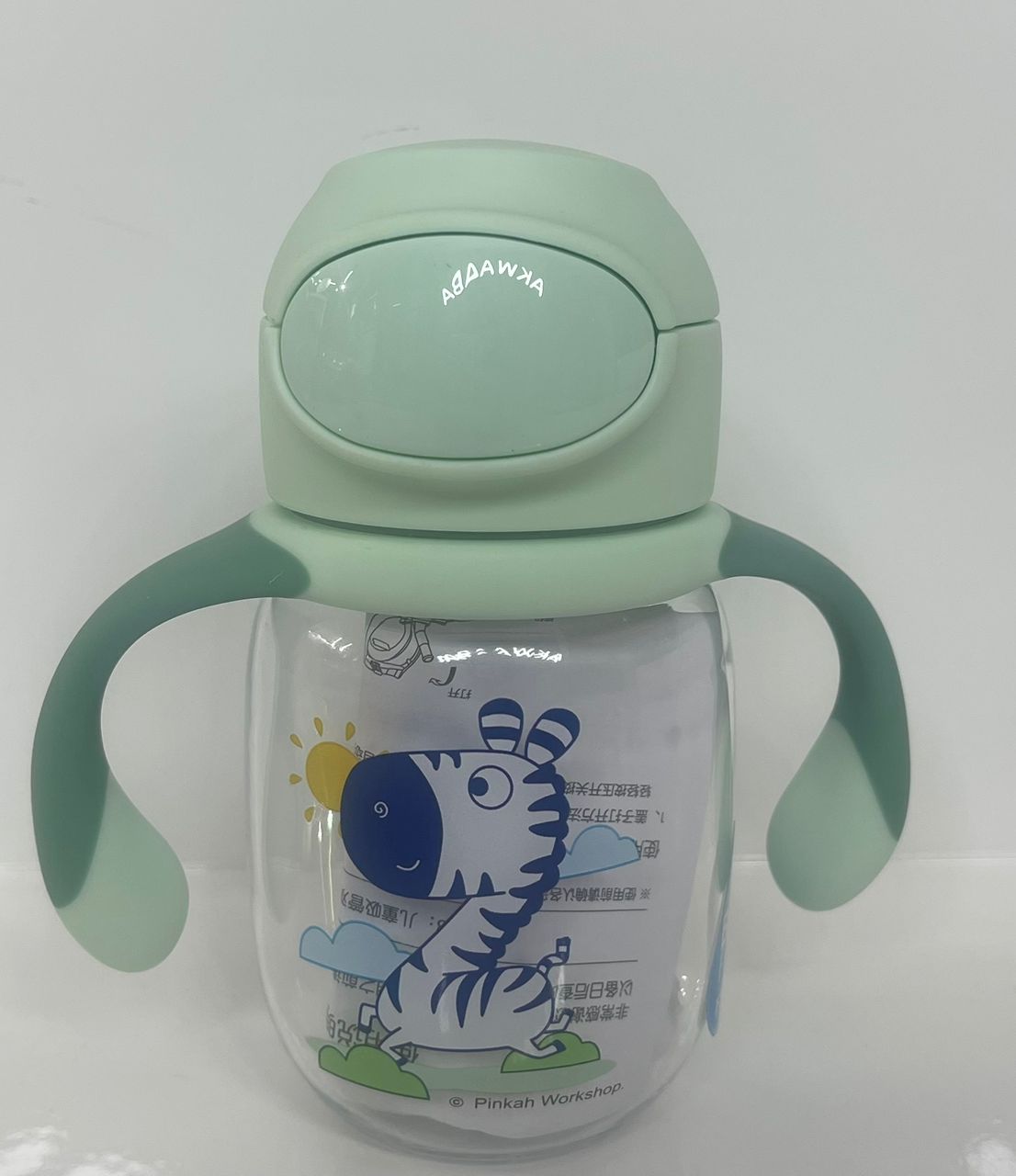 Pinkah Straw Training Cup