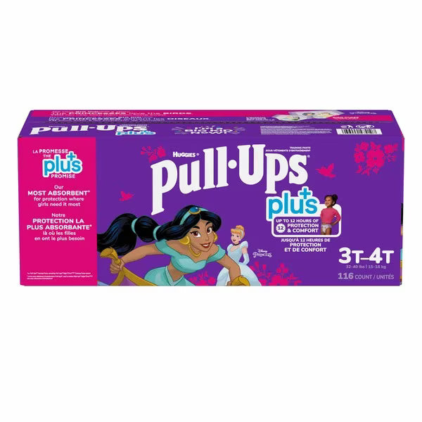 Huggies Pullup Pants 3T-4T Girls