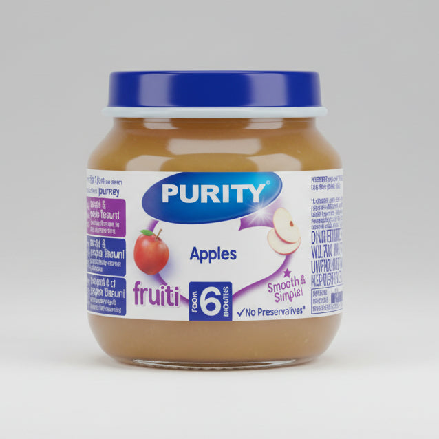 Purity Small Apples (125ml) single packaging - available at Beks Ghana
