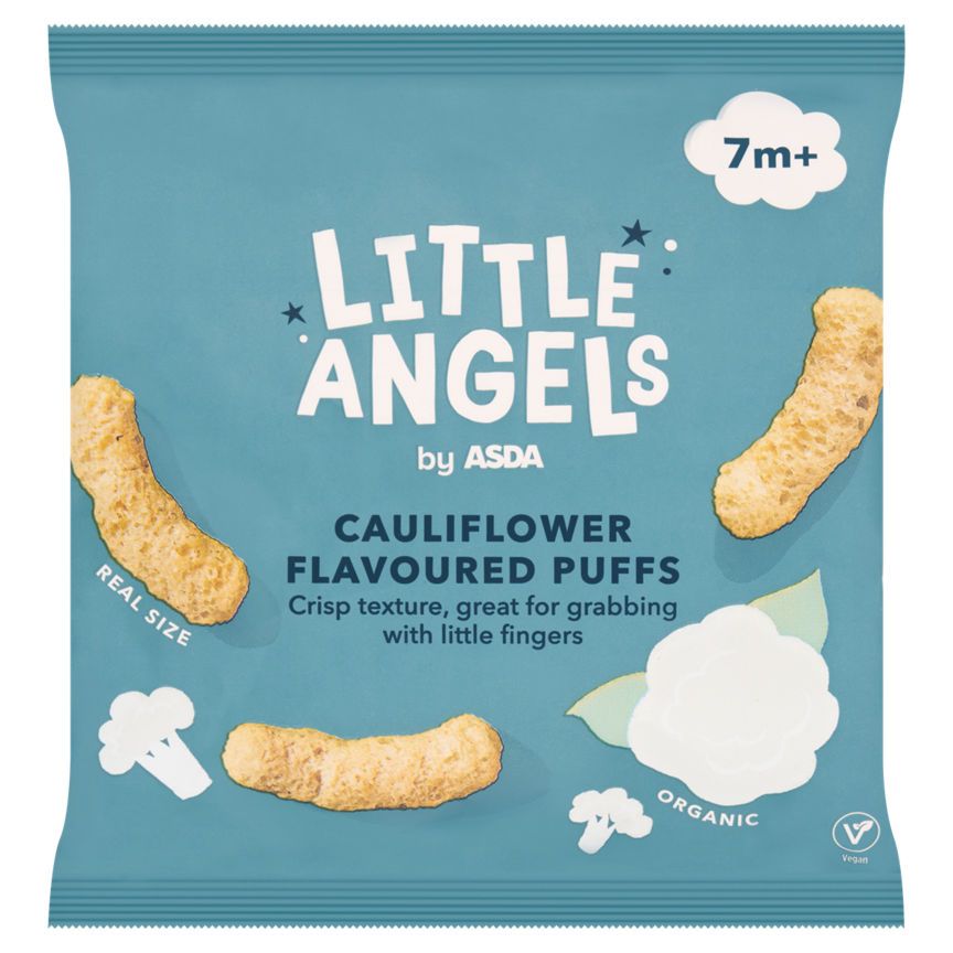 Little Angels Cauliflower Flavoured Puffs 15g 7m+
