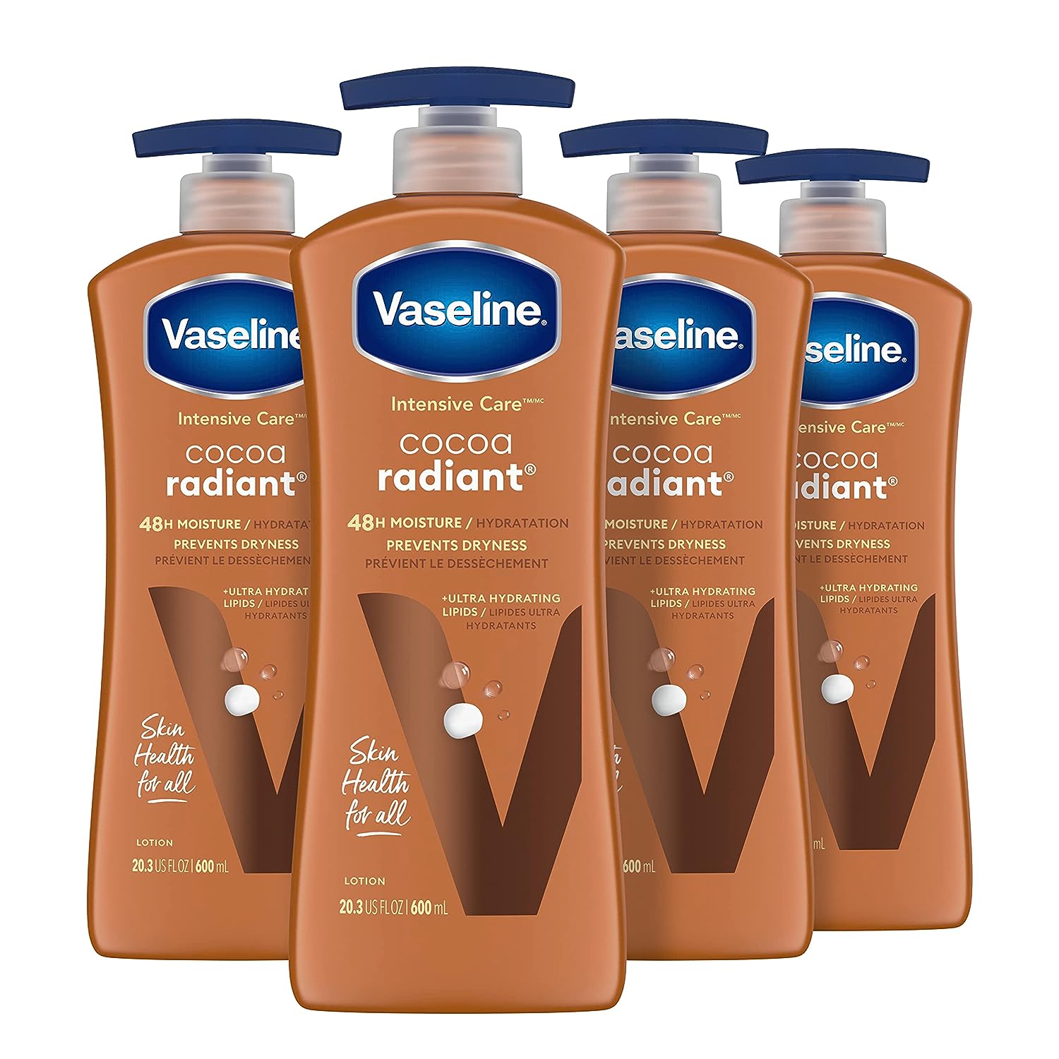 Vaseline Cocoa Radiant 48hr Serum in lotion 600ml