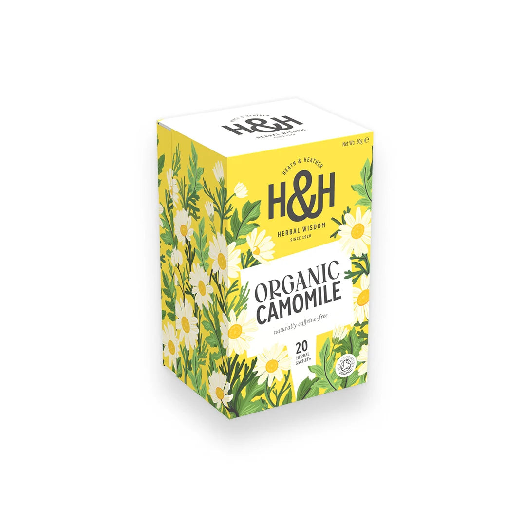 H&H Organic Camomile Herbal Tea 20bags