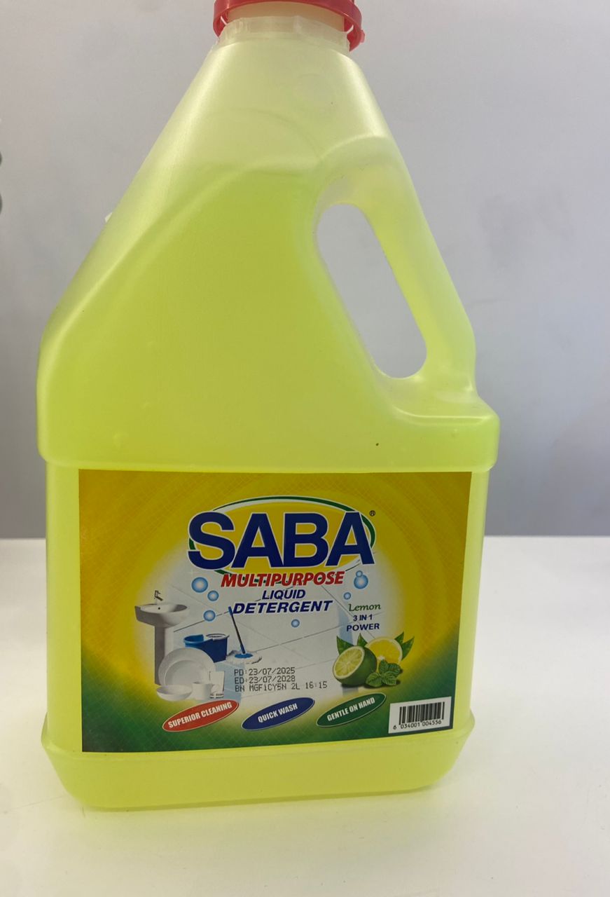 Saba liquid soap 2L product photo – Buy online at Beks Ghana