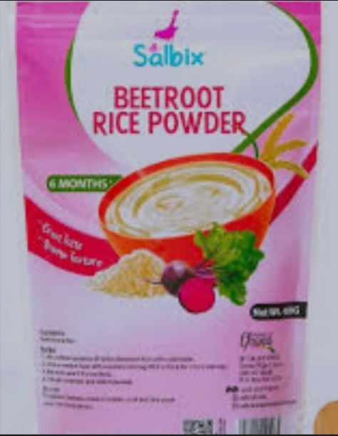 Salbix beetroot rice powder 400g Single packaging - available at Beks Ghana