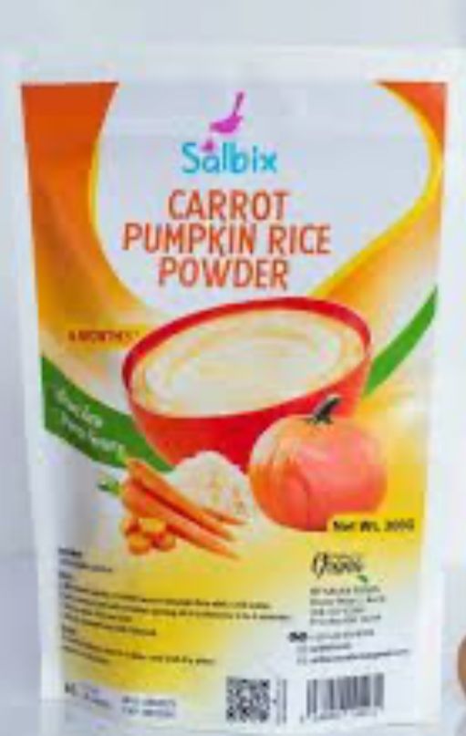 Salbix Carrot, pumpkin & yellow corn powder 400g Single packaging - available at Beks Ghana