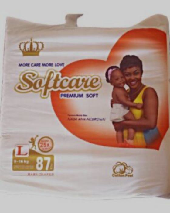 Softcare Premium Pack Large – diaper product photo at Beks Ghana