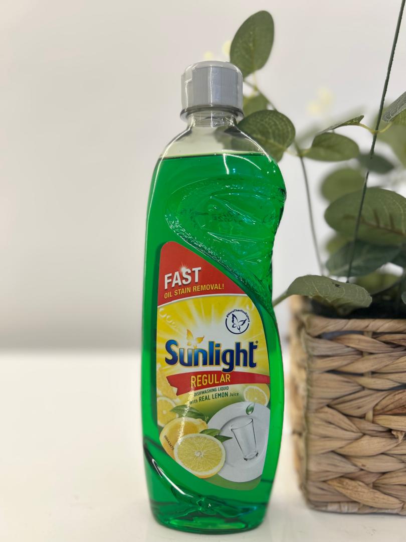 Sunlight regular dish washing liquid 400ml Single – hygiene and toiletries product image