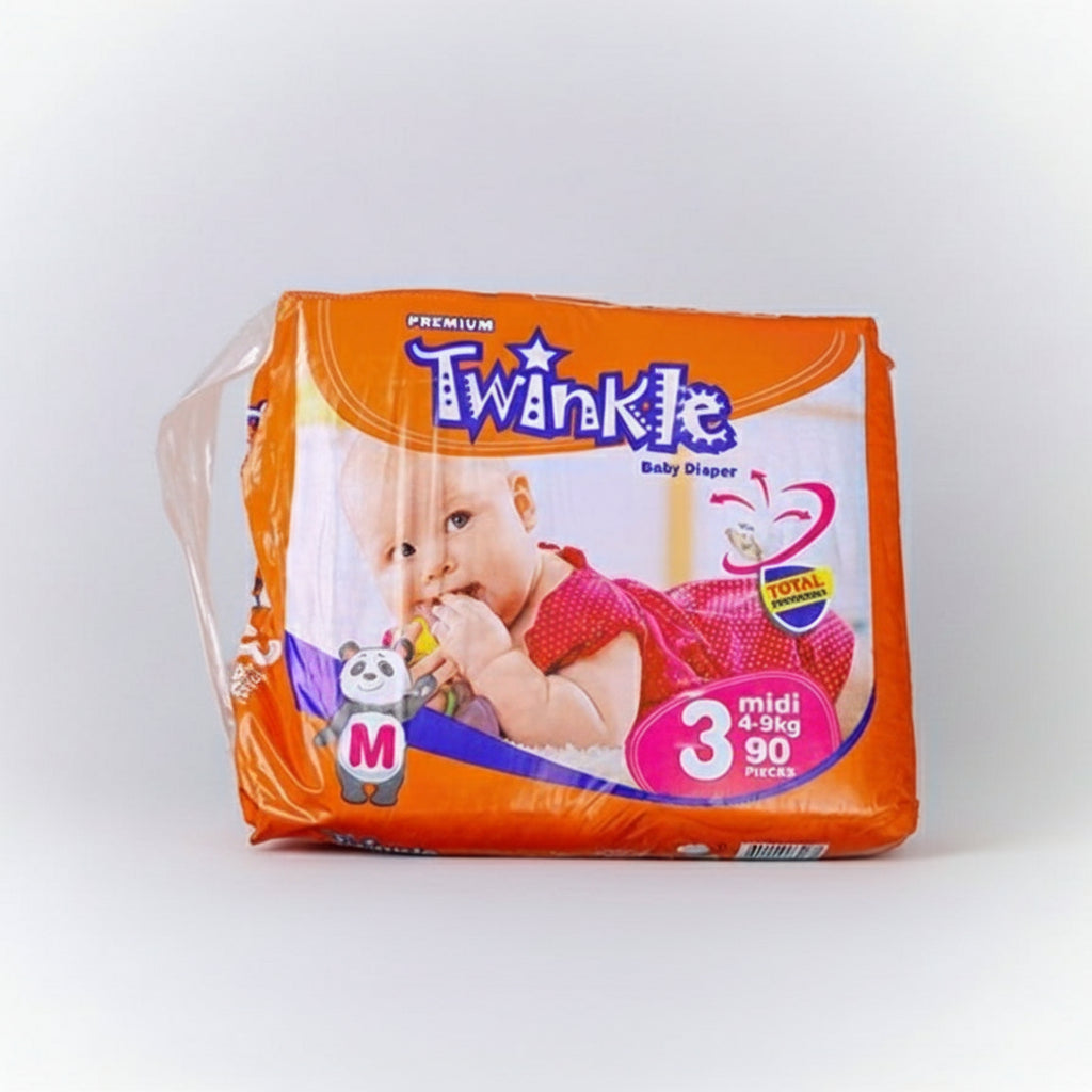 Twinkle Diapers size 3(3-6Kg) – diaper product photo at Beks Ghana