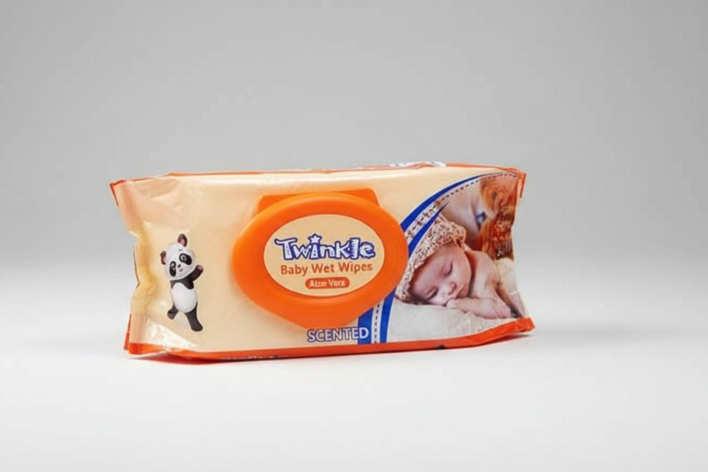 Twinkle Wipes (100pcs) Single – diaper product photo at Beks Ghana