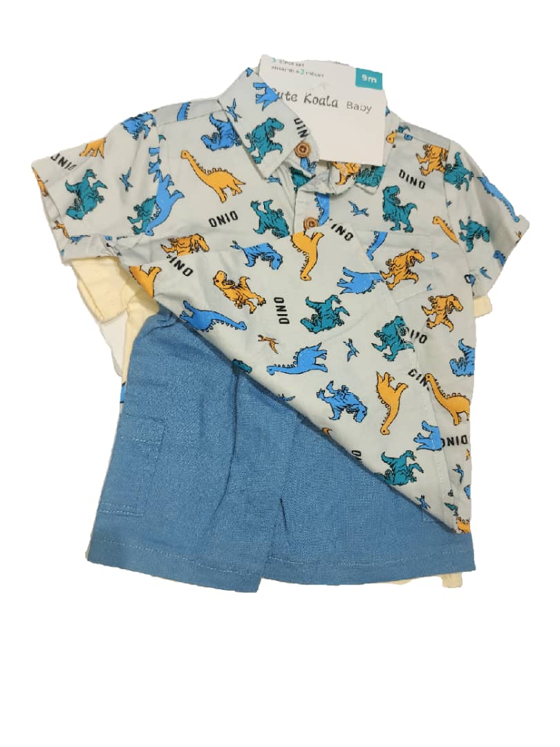 Cute Koala Baby Boys 3-piece Set