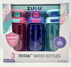 Zulu 3 Tritan Water Bottles