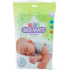 Teeny Stars Disposable Bed Mats 3 packs
