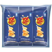 Pop-tastic Potato Crisps Salt & Vinegar 3 x 35g