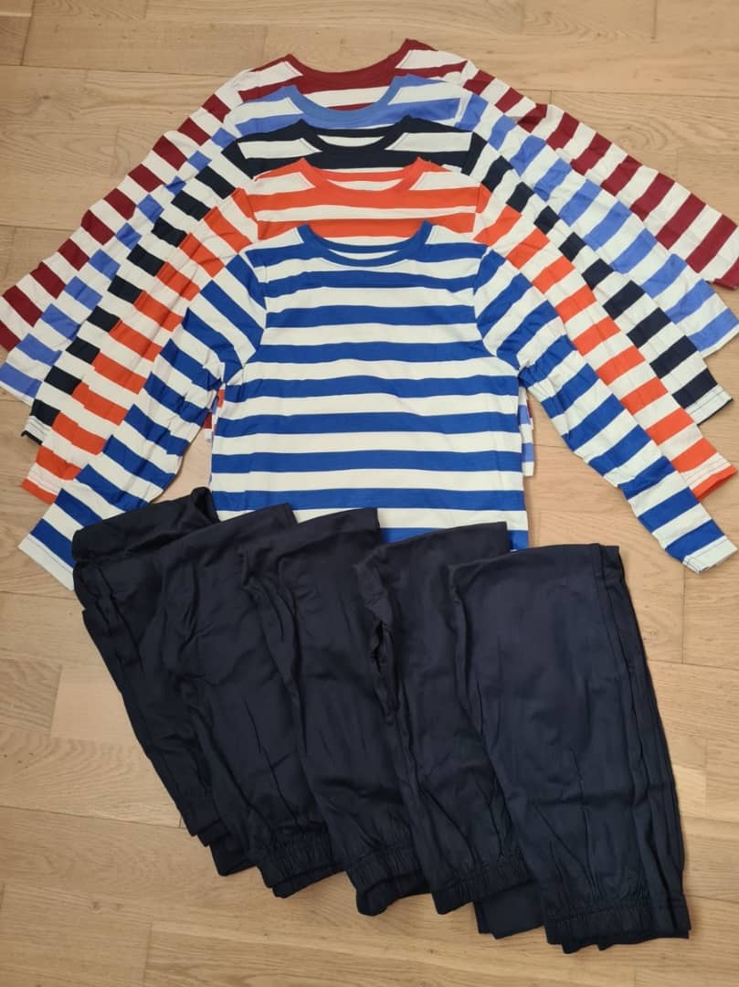 George 5 Set Multi Pyjamas (Top & Pants)