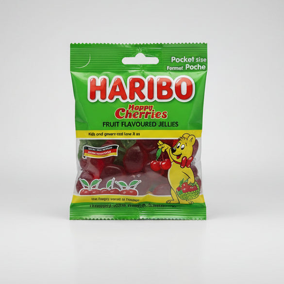 Haribo Happy Cherries Fruit Flavour Jellies 80g