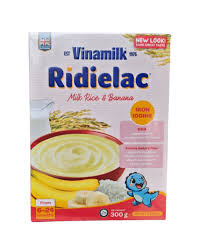 Vinamilk Ridielac Milk Rice Banana 300g