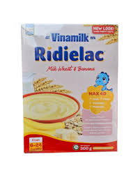 Vinamilk Ridielac Milk Wheat & Banana 300g