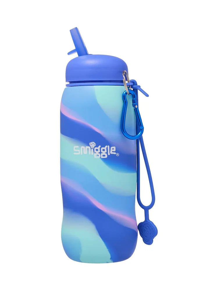 Smiggle Roll Up Silicone Bottle 630ml