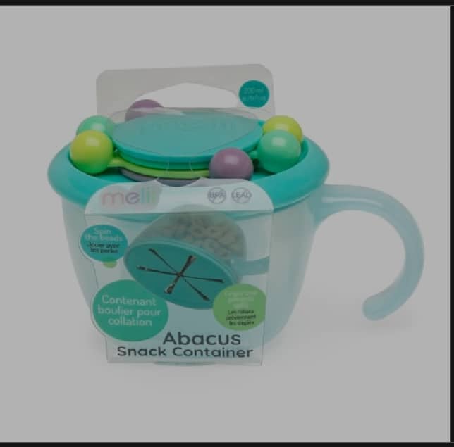Melii Snack Container with Abacus