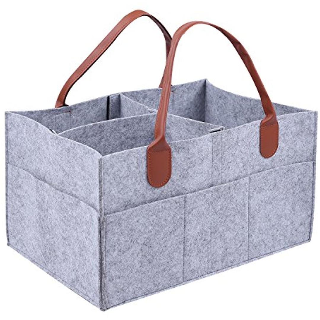 Multi Functional Diaper Caddy Bag - Storage  18cm x 38cm x 25cm