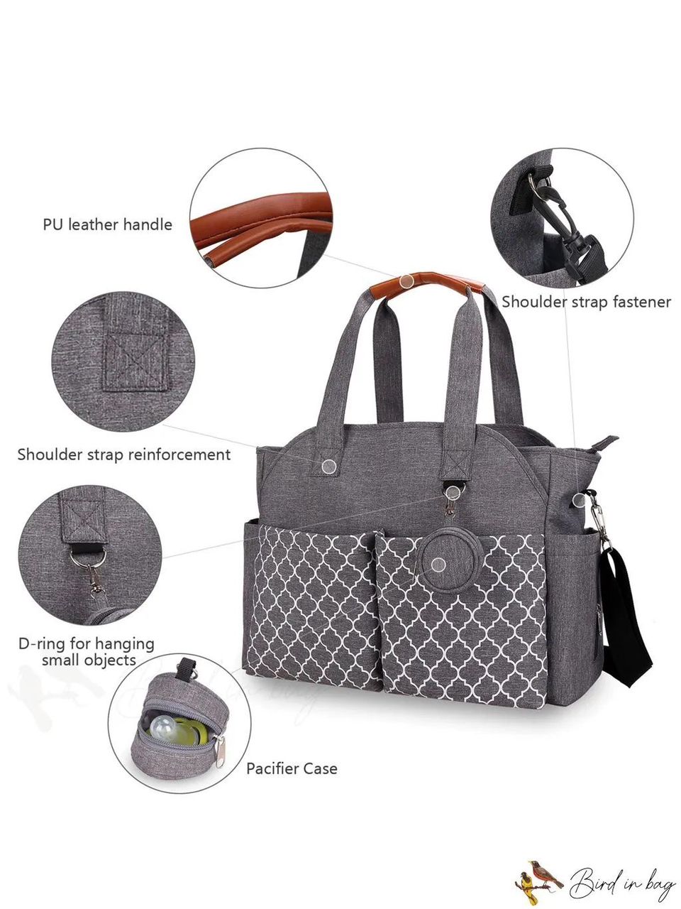 Versatile Handheld Mommy Bag and Baby Travel