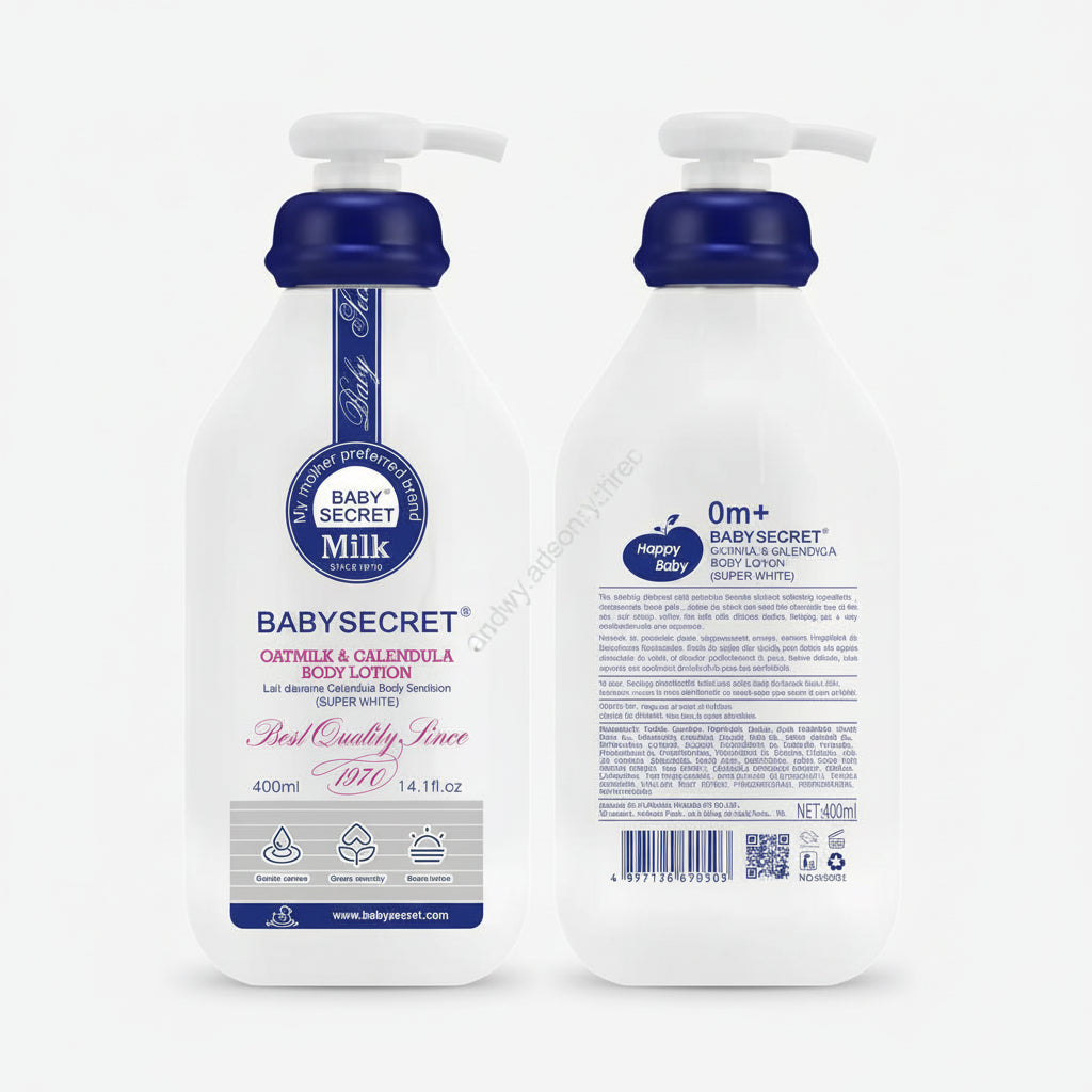 Baby Secret Milk Chamomile Almond Lotion 400ml Single