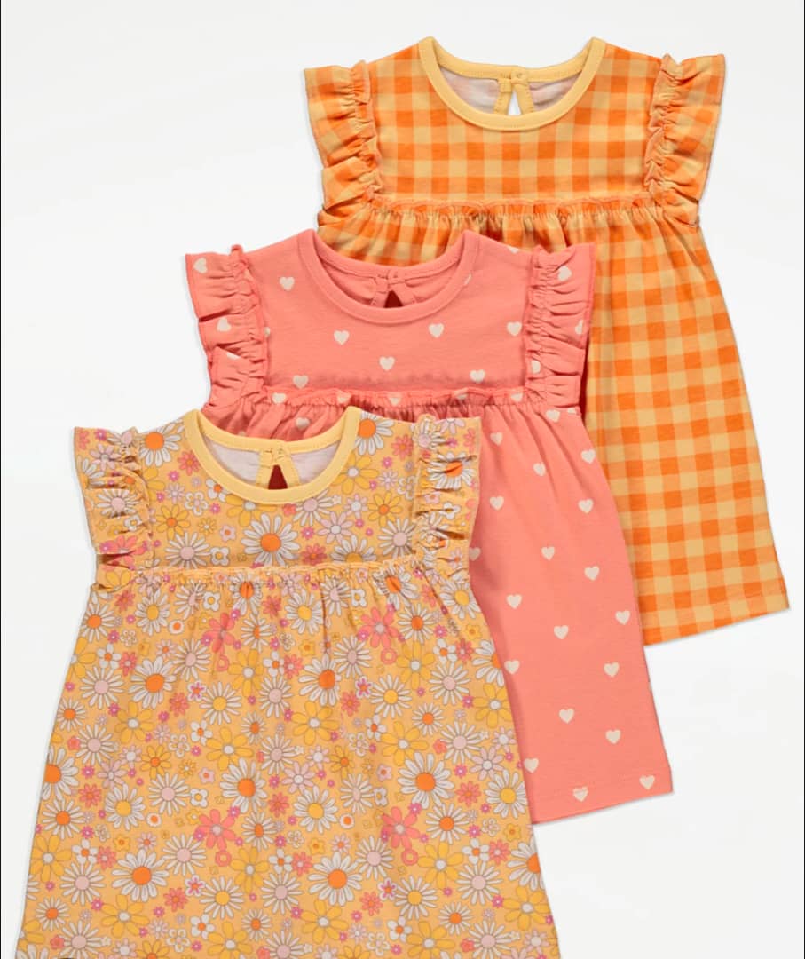 George Baby 3-pack top 0-3 months