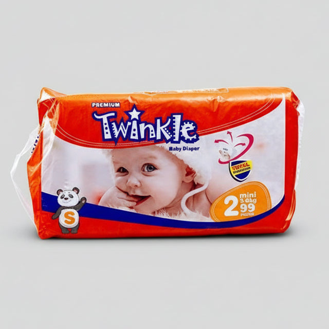 Twinkle Baby Diapers mini 2 (3-6kg 99pcs)