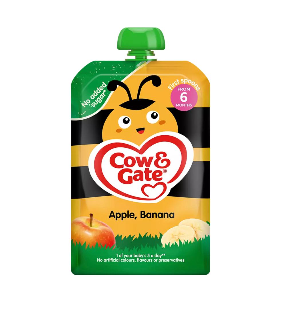 Cow & Gate Pouch Apple, Banana 100g