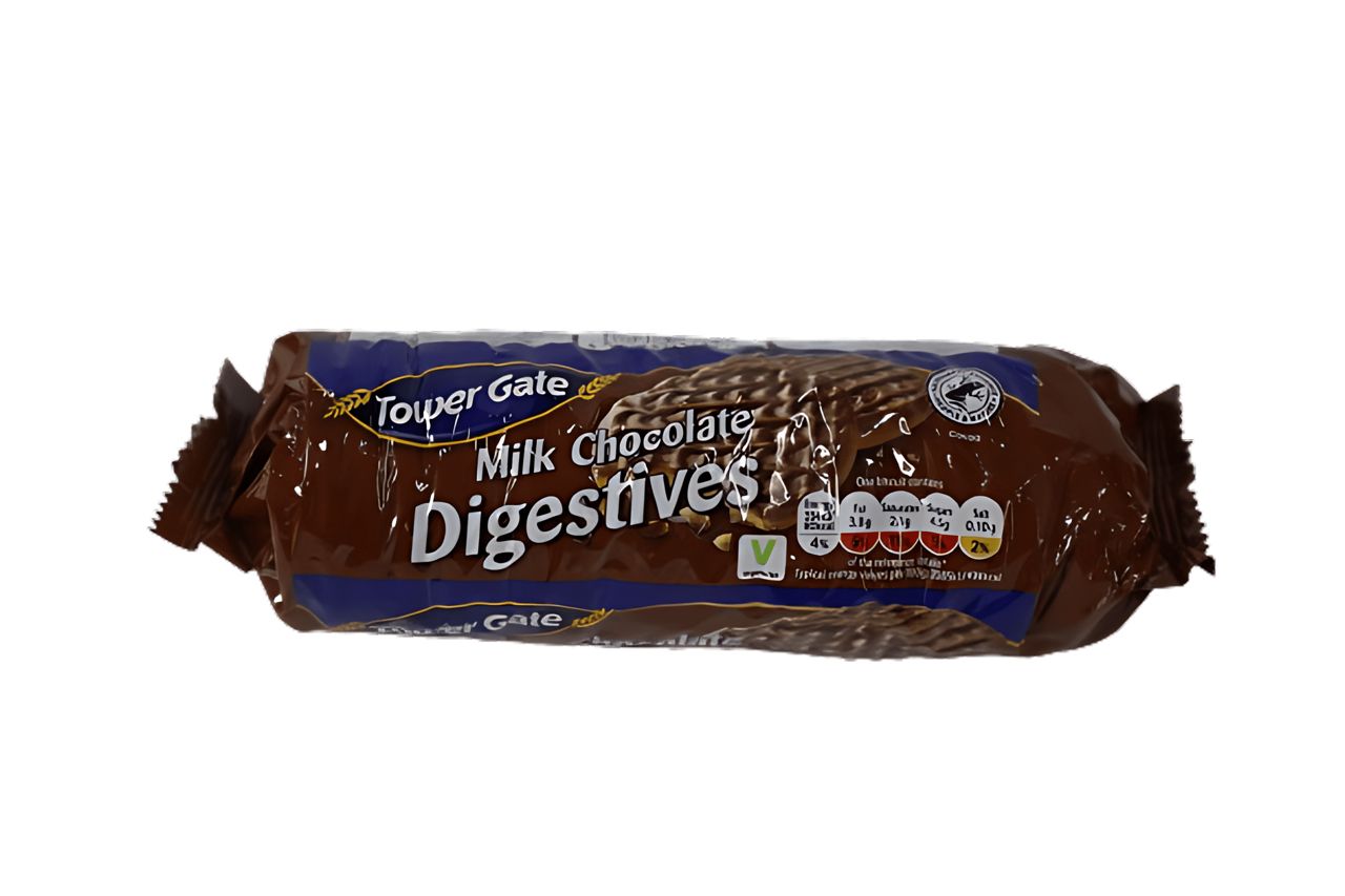 Tower Gate Milk Chocolate Digestives 300g Single