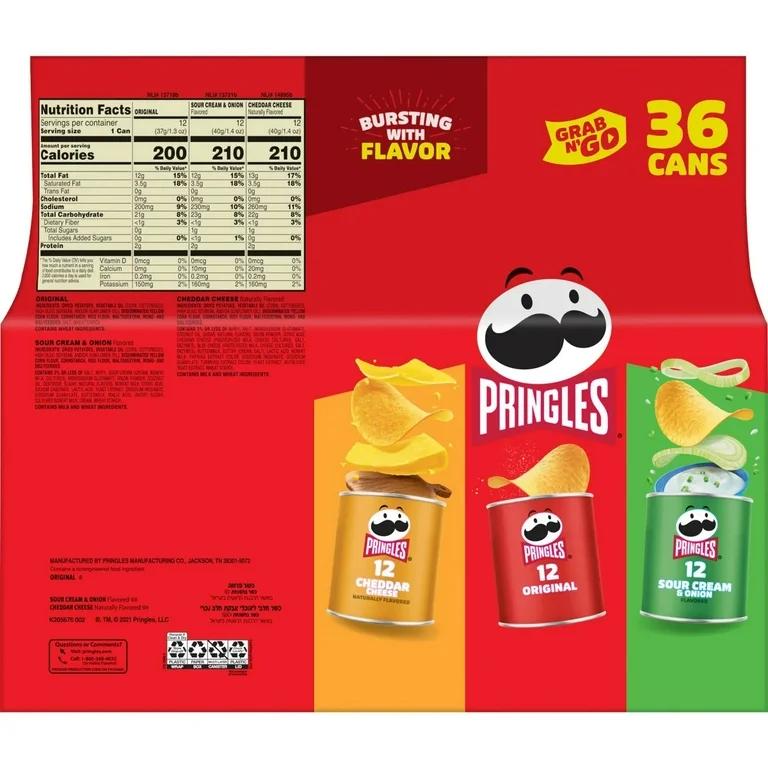Pringles Variety Pack (40g x 36)