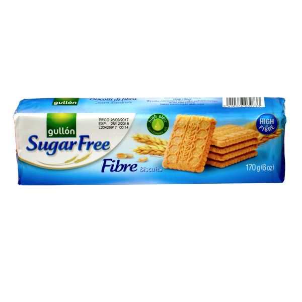 Gullon Sugar Free Fibre Biscuit 170g