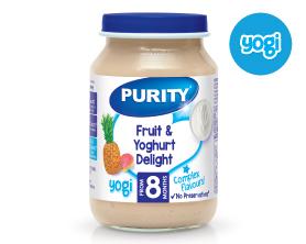 Purity Medium Fruit & Yoghurt Delight  (200mlx6) Pack
