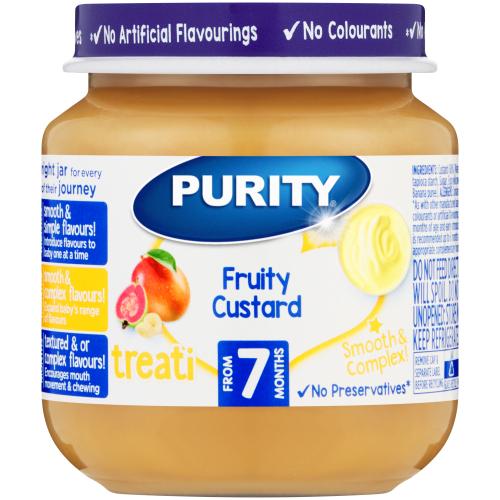 Purity Small Fruity Custard (125g) single