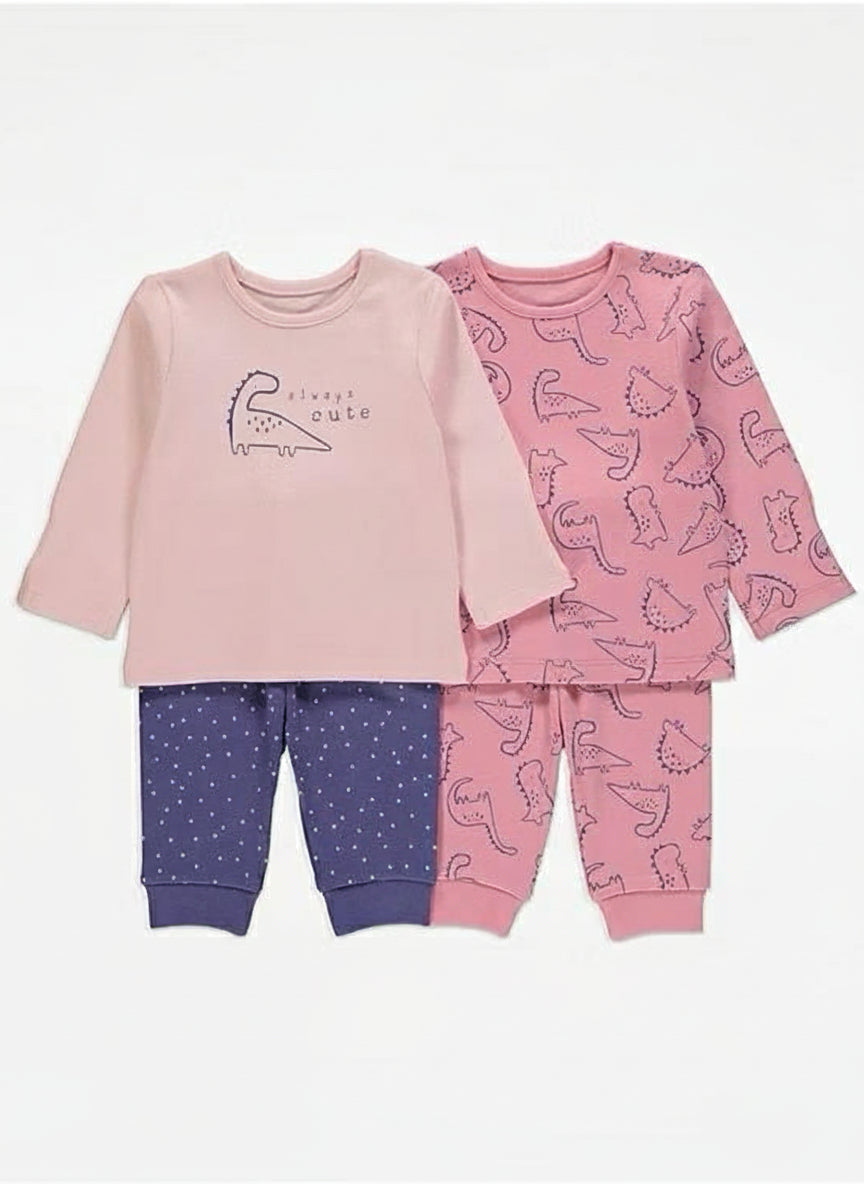 George Baby 2 pack pyjamas