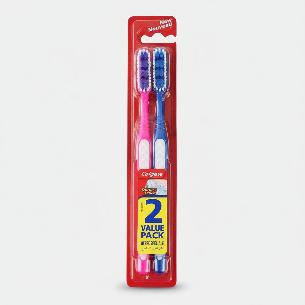 Colgate Double Action 2 Value pack