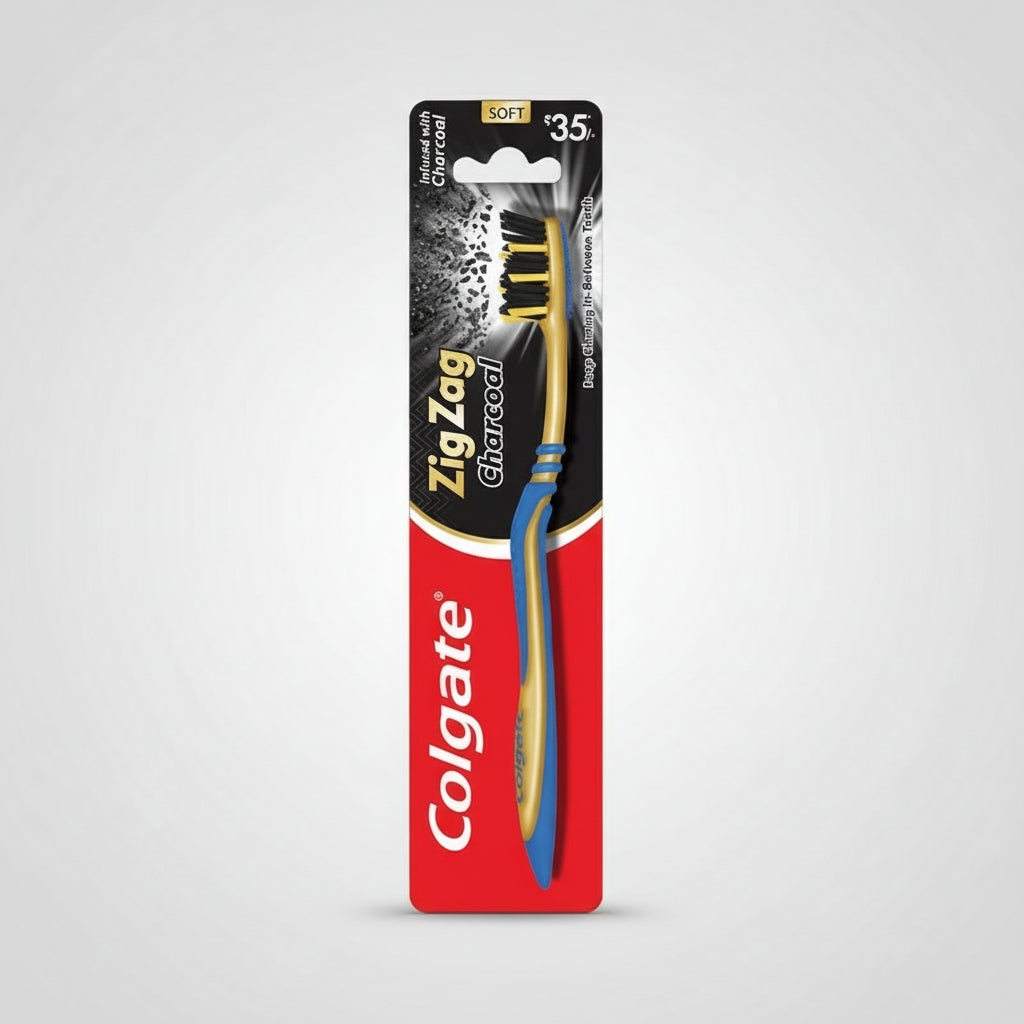 Colgate Zig Zag Charcoal Toothbrush