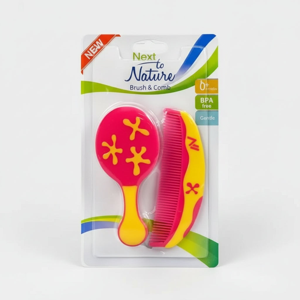 Next to nature Brush and Comb