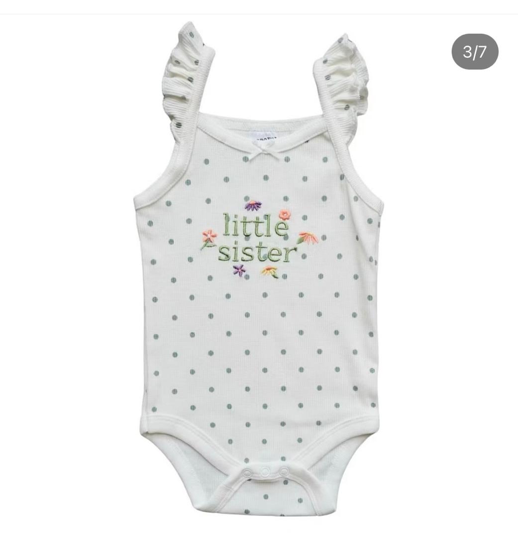 Sunnozy 3pcs  Bodysuit Vest