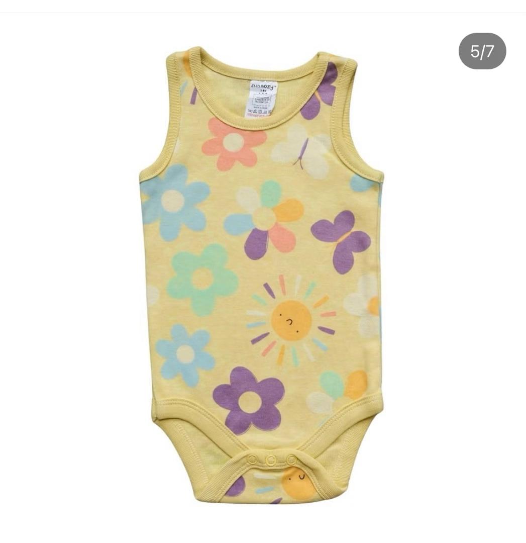 Sunnozy 3pcs  Bodysuit Vest