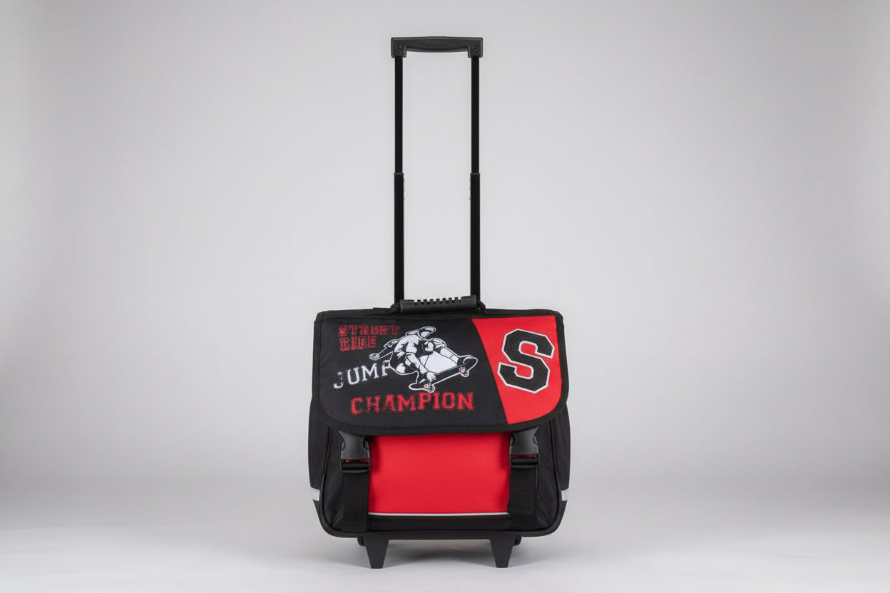 Street Ride Jump Champion Trolley School Bag