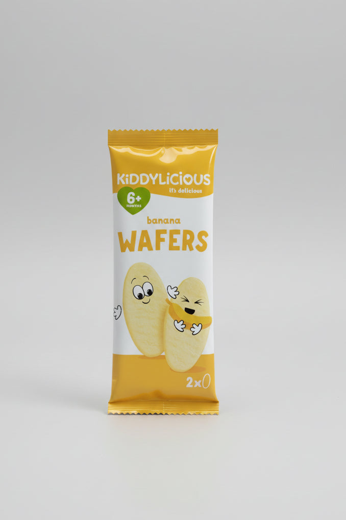 Kiddylicious Banana Wafers 6m+
